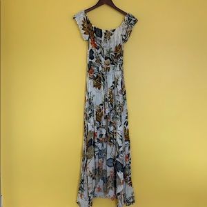 F21 Maxi Romper Dress